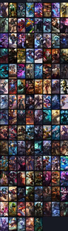 🎧【EUNE】⸱ 🍰 135 Skin⸱ 🫛 170 Champ⸱ ✍️ Gold IV⸱ 🏆 Email Access⸱ 🥅 42809 BE⸱ 🏣 Level 294⸱ ☘️ 185 RP⸱ 🪸 2025 Ready⸱ 🍀 Honor 3